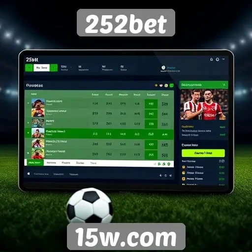 Nova interface do 252bet melhora experiência do jogador